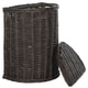 Safavieh Manzu Natural Rattan Brown Storage Hamper with Liners