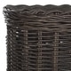 Safavieh Manzu Natural Rattan Brown Storage Hamper with Liners