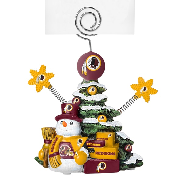 Washington Redskins Cast Porcelain Tree Photo Holder