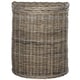 Safavieh Damari Natural Rattan Grey Storage Hamper with Liners