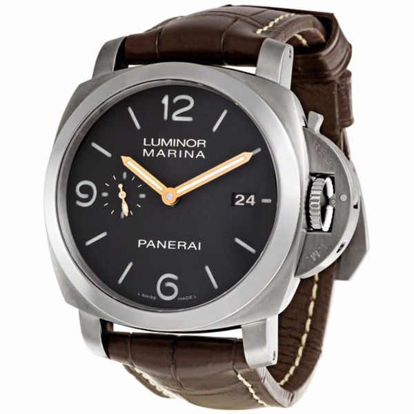 Panerai Men's PAM00351 Luminor Brown Watch