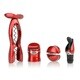 Metrokane Metallic Red 4-piece Wine Tool Kit