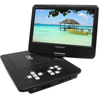 Sylvania 10-inch Black USB Swivel DVD Player with Remote (Refurbished)
