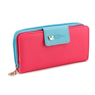 Gearonic Fashion Women PU Leather Cute Clutch Long Card Holder Wallet