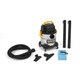 WORKSHOP Wet/Dry Vacs WS0400SS 4 Gal. 2.5 Peak HP Portable Stainless Steel Wet/Dry Shop Vacuum