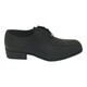 Men's Black Laced Oxford Dress Shoe with Topstitching