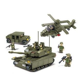 Sluban Interlocking Bricks Amphibious On-rush