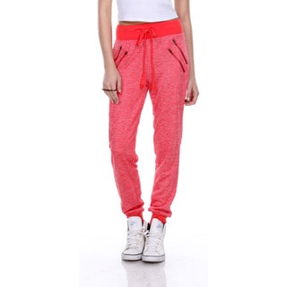 Stanzino Women's Drawstring Solid Casual Athletic Lounge Pants