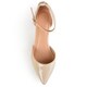 Journee Collection Women's 'Bay' Patent Ankle Strap Pumps