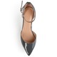 Journee Collection Women's 'Bay' Patent Ankle Strap Pumps