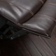 Christopher Knight Home Charlie PU Leather Glider Recliner Club Chair