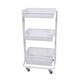 Offex Home Storage Kitchen Rolling Utility Cart