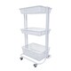 Offex Home Storage Kitchen Rolling Utility Cart