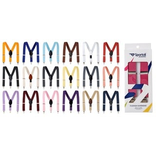 Kids/ Baby Adjustable Elastic Solid Color Suspenders