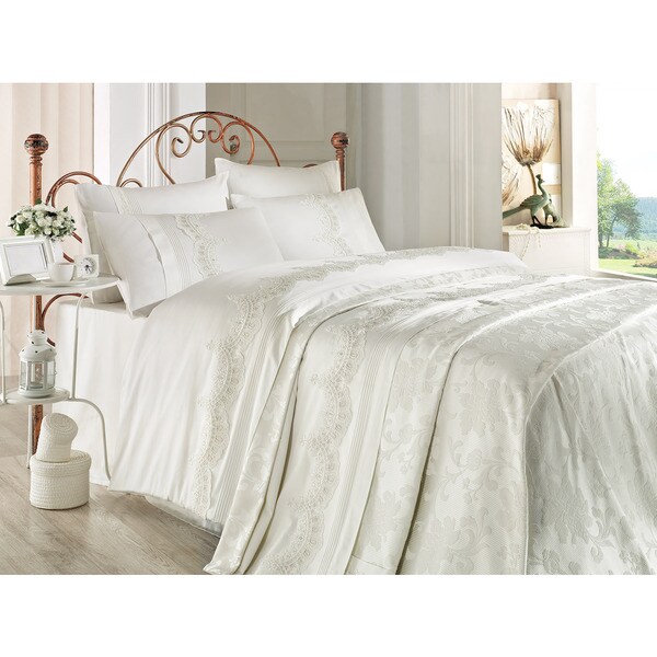 Debage Inc. City Sleep 7-piece Doro Queen Duvet Cover and Blanket Set