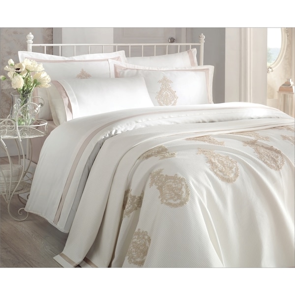 Debage Inc. City Sleep 7-piece Azur Queen Duvet Cover and Blanket Set