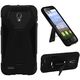 Insten Hard PC/ Silicone Dual Layer Hybrid Case Cover with Stand For Alcatel One Touch Pop Icon 2