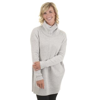 Journee Collection Women's Turtle Neck Long-sleeve Sweater