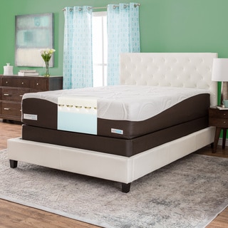 ComforPedic from BeautyRest 14-inch King-size Memory Foam Mattress Set