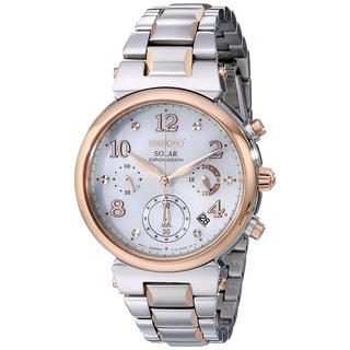 Seiko Women's 'Core' Analog Display Analog Quartz Two-tone Watch