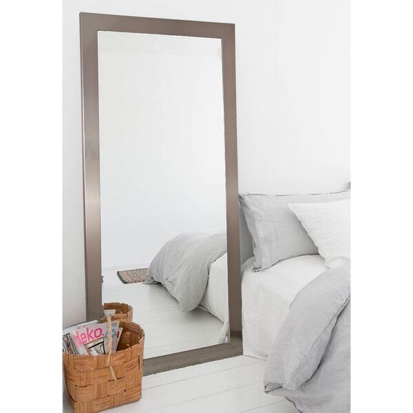 USA Silver 32 x 71-inch Floor Mirror