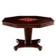 Furniture of America Karson 5-piece Dark Cherry 3-in-1 Poker Game Table Set