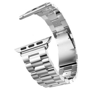 iPM Stainless Steel 38mm Replacement Link Watch Band for Apple Watch