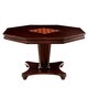 Furniture of America Karson 3-in-1 Dark Cherry Poker Game Table