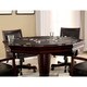 Furniture of America Karson 3-in-1 Dark Cherry Poker Game Table