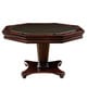 Furniture of America Karson 3-in-1 Dark Cherry Poker Game Table