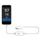 Masimo iSpO2 Fingertip Pulse Oximeter with Lightning Connection and Large Sensor for Apple iOS Device