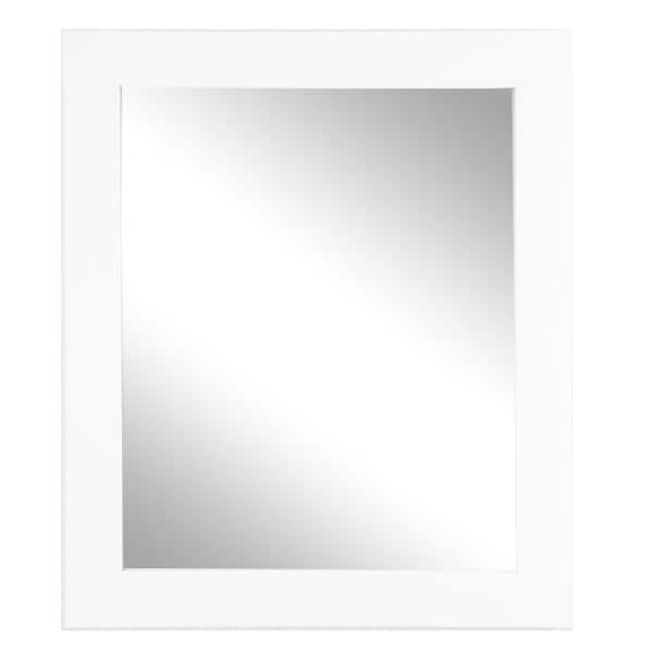 Large White Wall Mirror 32 x 38 17978845 Shopping