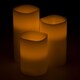 Lavish Home 3 Piece LED Flameless Candle Set with Remote