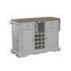 Oh! Home Salem White Kitchen Island