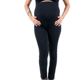 Soho Black Body Fit Maternity Leggings