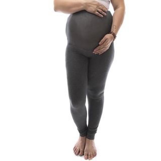 Soho Charcoal Body Fit Maternity Leggings