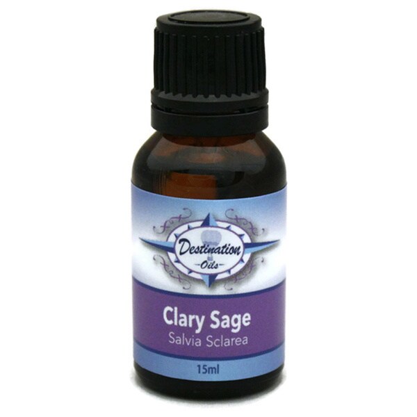 Pure Clary Sage Essential Oil 15ml by Destination Oils Pure Clary Sage Essential Oil 15ml by Destination Oils