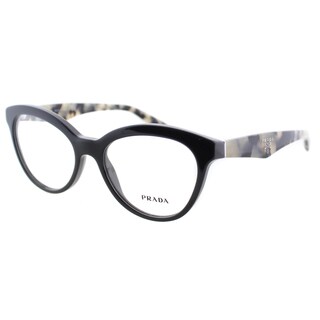 Prada Women's PR 11RV TFN1O1 Grey On Opal Grey 52mm Cat Eye Eyeglasses