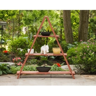 Wooden Ladder Plant Stand