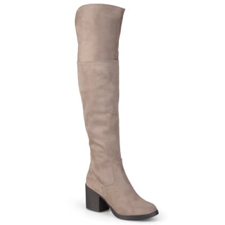 Journee Collection Women's 'Victoria-01' Heeled Over-the-knee Boots
