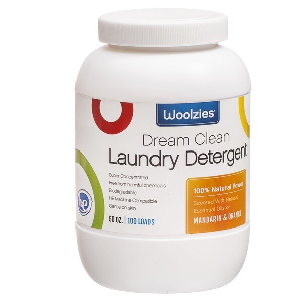 Wollzies 100% Natural Powder Laundry Detergent Madarin Orange