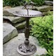 Premium Lotus Twin Birds Bird Bath