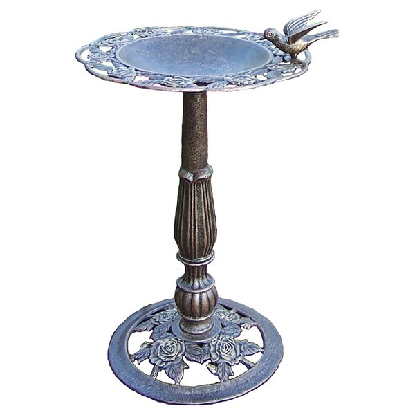 Premium Rose Bird Bath