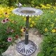 Premium Sunflower Bird Bath