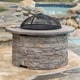 Christopher Knight Home Channing Outdoor Natural Stone Fire Pit