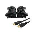 HDMI Cable and USB Dual Charger for Playstation 3