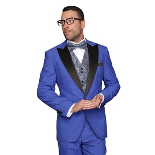 Men's Royal Natalie Wool 3-piece Statement Tuxedo Suit