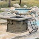 Christopher Knight Home Merlin Outdoor Natural Wood Fire Pit