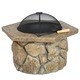 Christopher Knight Home Emmerson Outdoor Natural Stone Fire Pit