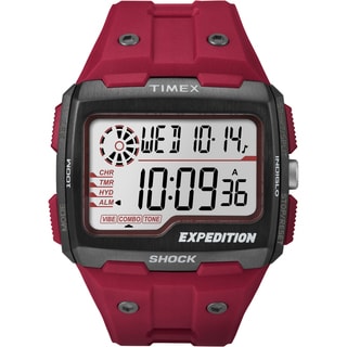 Timex Expedition Grid Shock Red Watch